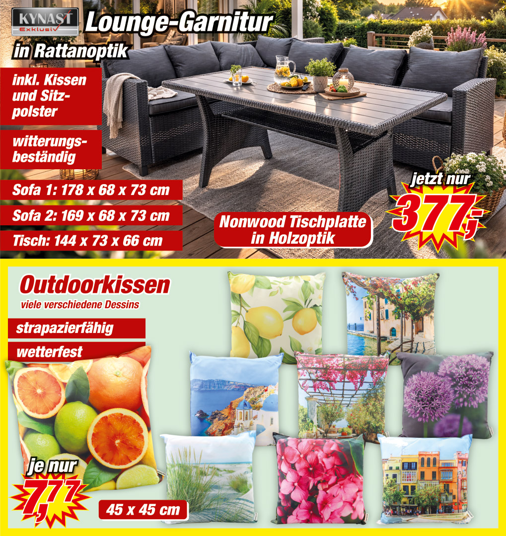Angebote Loung und Kissen 2026-04