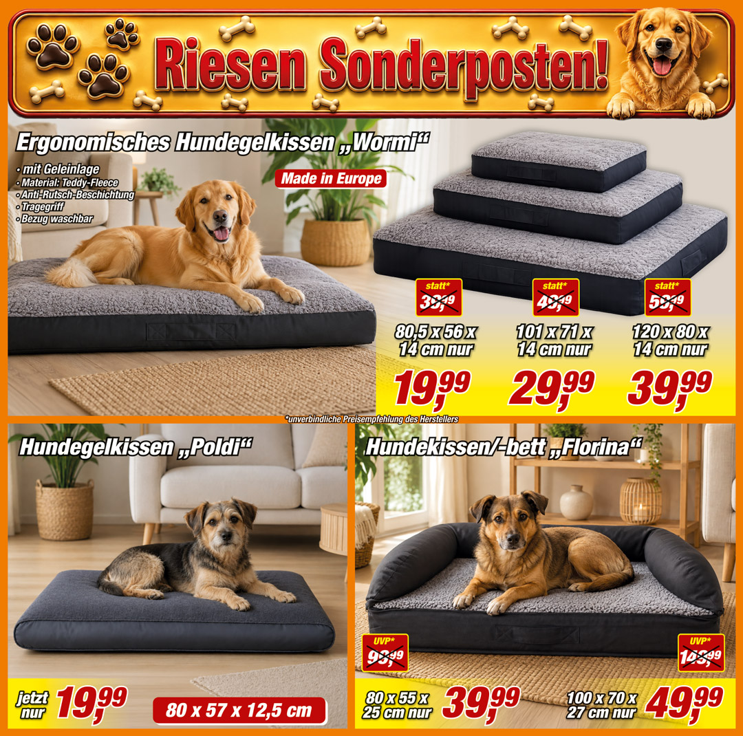 Angebot Kissenbox 112 Euro statt 150 Euro
